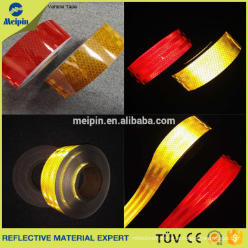 Warnendes silbernes rotes Gelb ECE104 Standardreflexband für Fahrzeug